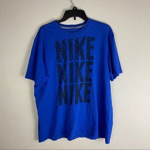 Nike Men’s Shirt Size XL Blue